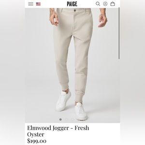 Paige Elmwood Jogger Pants size 32